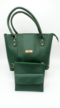 PU Leather Ladies Handbag (3 pieces)